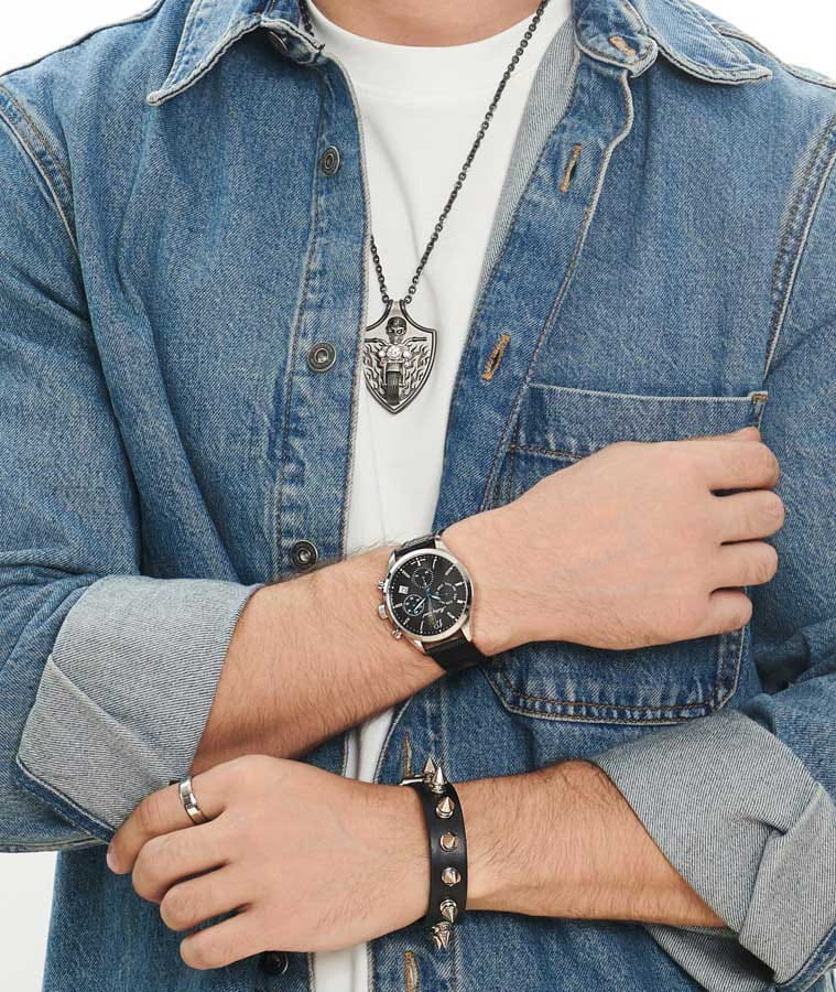 Mathey-Tissot Mathey-Tissot Urban H411CHALN , наручные мужские часы фото под углом