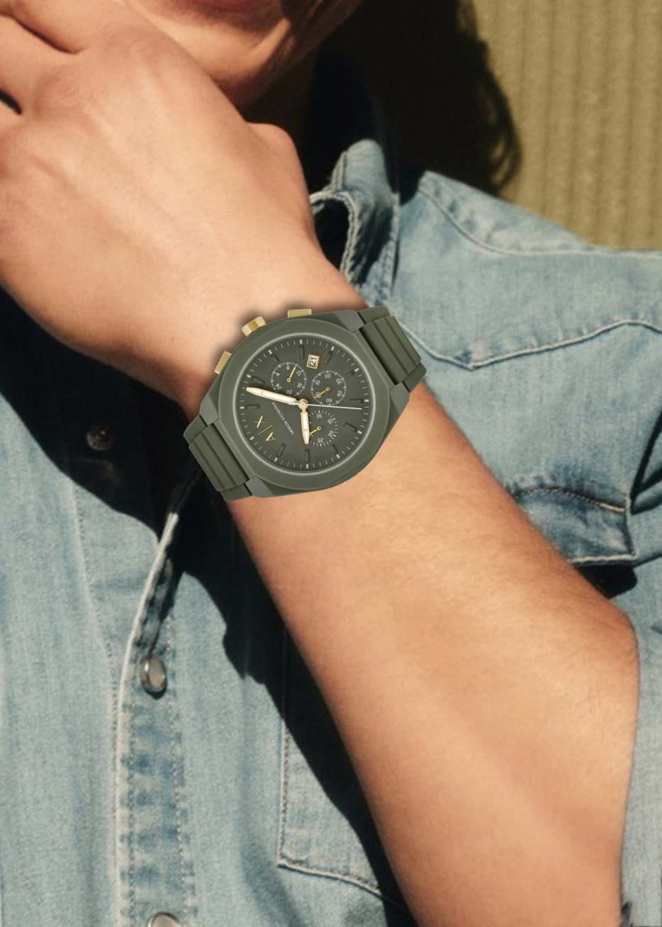 Оригинальные часы Armani Exchange Armani Exchange Rafael AX4169 кварцевые калибр механизма  общий вид