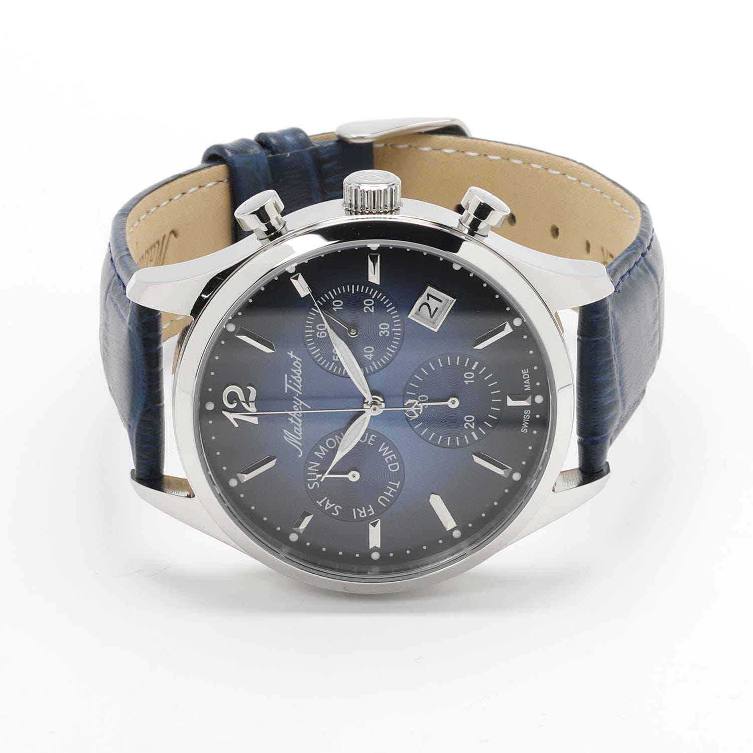 Mathey-Tissot Mathey-Tissot Urban H411CHALBU , наручные мужские часы фото под углом