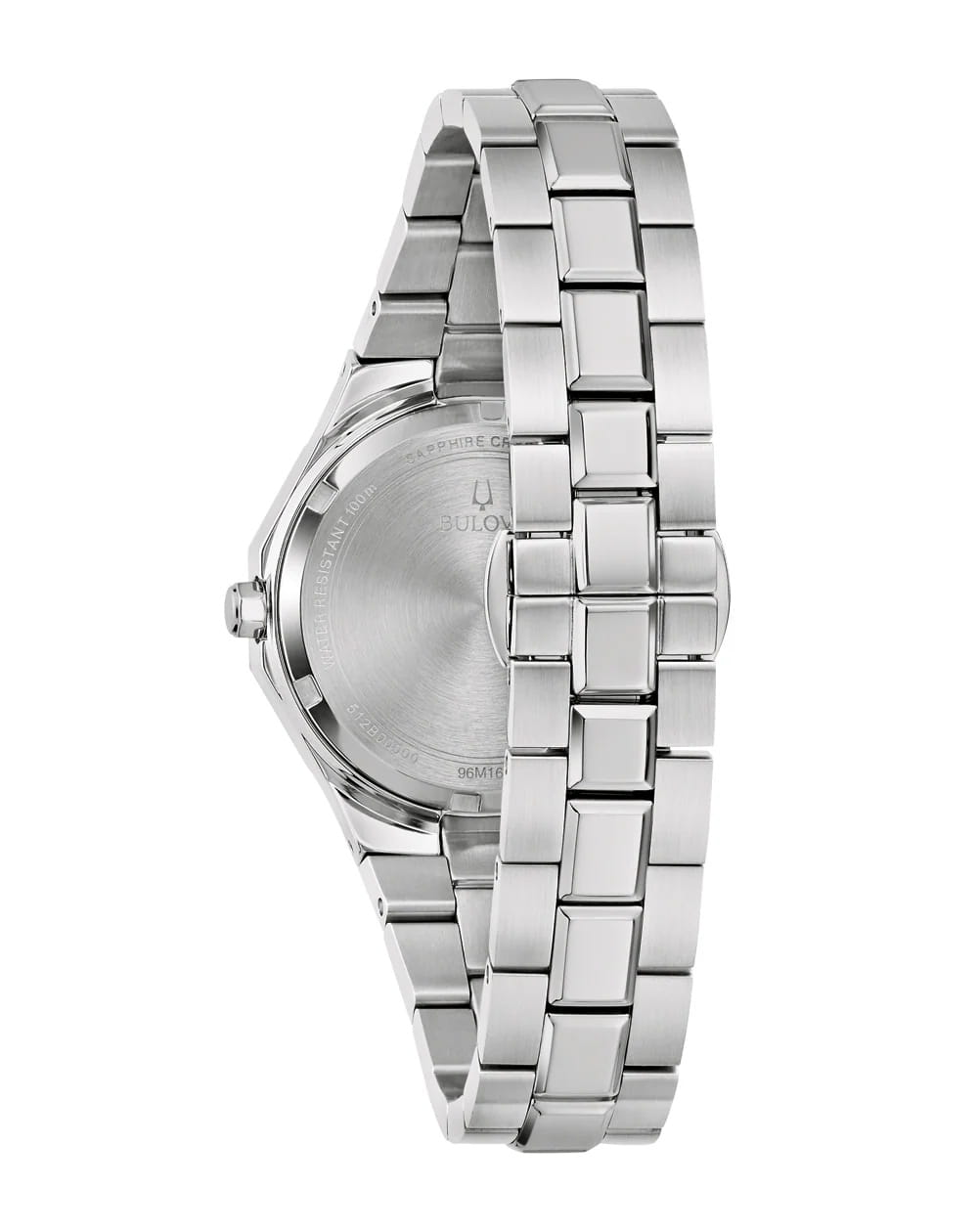 Bulova Bulova Prestige 96M168,  сша женские часы на браслете нержавеющая сталь боковой вид