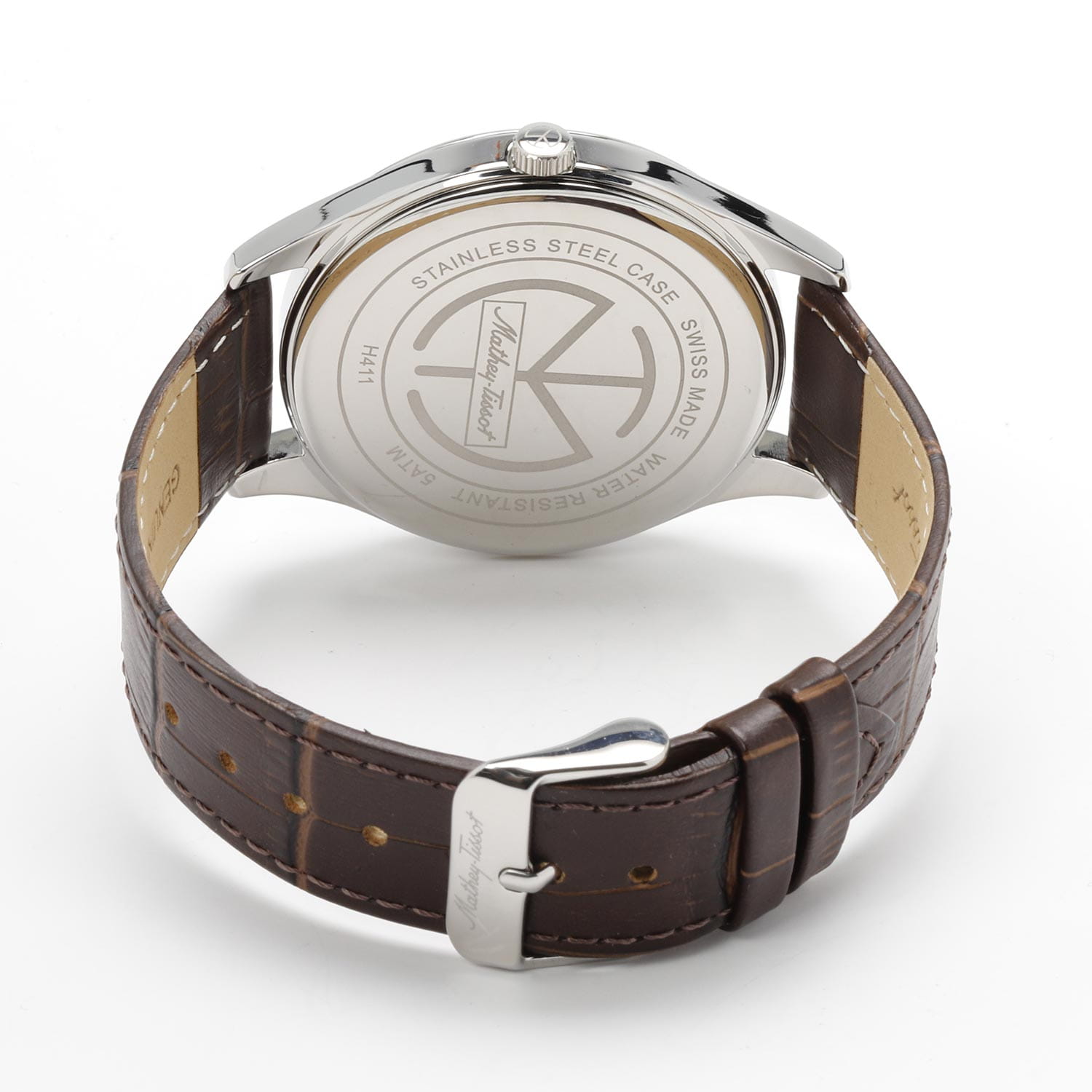 Mathey-Tissot Mathey-Tissot Urban H411AS мужские часы серебристый циферблат на запястье