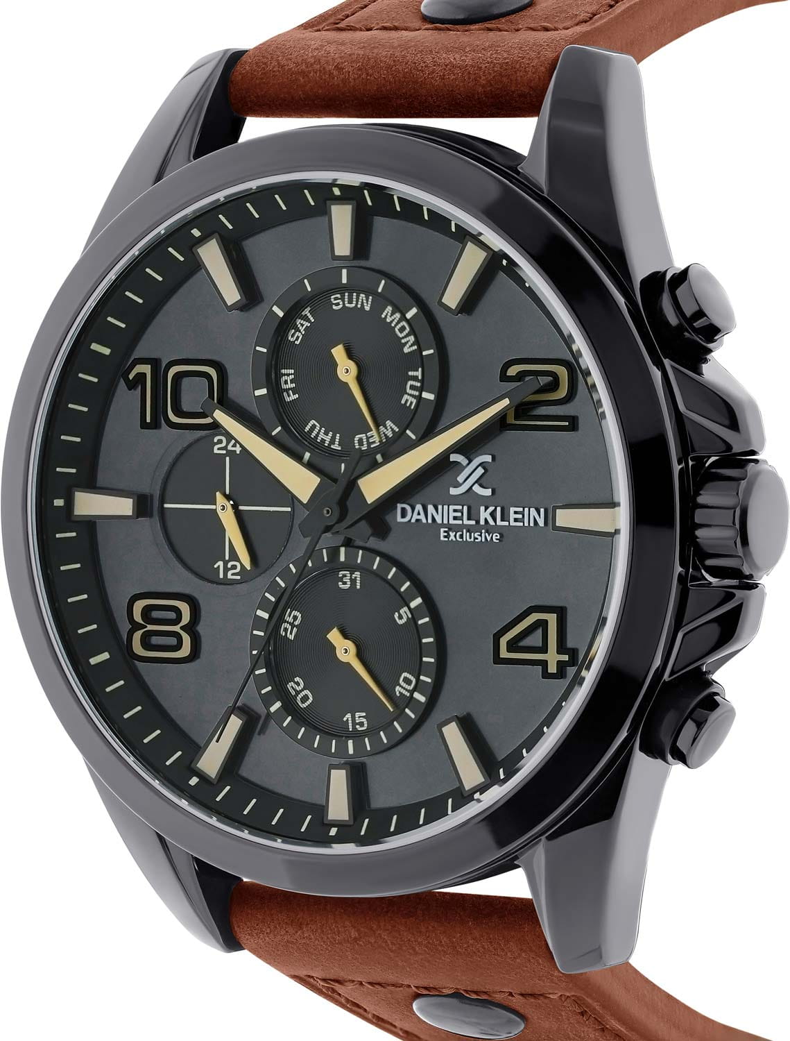 Daniel Klein Daniel Klein Exclusive DK.1.13640-2 , наручные мужские часы фото под углом