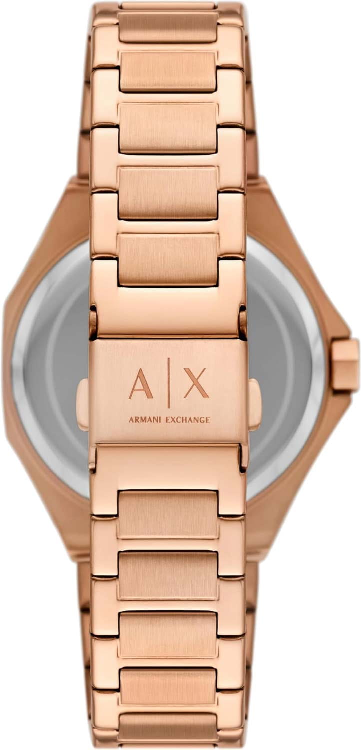Armani Exchange Armani Exchange Andrea AX4619  - задняя крышка сталь металл корпуса, италия часы