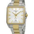 Certina Certina DS-1 C019.510.22.031.00 DS 1 C0195102203100 кварцевые мужские часы серебристый циферблат, браслет сталь c pvd покрытием — вид спереди