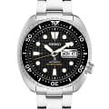 Seiko Seiko Prospex SRPE03K1S  SRPE03K1S механические мужские часы черный циферблат, браслет нержавеющая сталь — вид спереди