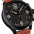 Tissot Tissot Chrono XL T116.617.36.057.00, t-classic швейцария мужские часы на браслете кожаный боковой вид