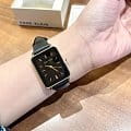 Часы Anne Klein Rectangular Leather 3702BKBK фото 9
