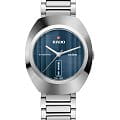 Rado Rado The Original DiaStar R12160213  R12160213 кварцевые мужские часы синий циферблат, браслет нержавеющая сталь — вид спереди