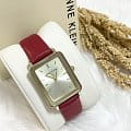 Часы Anne Klein Rectangular Leather 3702CHRD фото 9