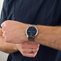 Atlantic Atlantic Seabase Quartz Chronograph Edition 64457.41.51  - задняя крышка сталь металл корпуса, швейцария часы