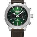 Timberland Timberland TDWGF0075103  TDWGF0075103 кварцевые мужские часы зеленый циферблат, браслет кожаный — вид спереди