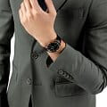 Rado Rado Diamaster Thinline R14068176 механические мужские часы часы крупный план черный циферблата