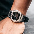 Casio Casio G-Shock GM-S5600-1DR (GM-S5600-1), g-shock япония женские часы на браслете полимер боковой вид