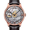 Tissot Tissot Chemin des Tourelles Squelette T099.405.36.418.00 Chemin des Tourelles T0994053641800 механические мужские часы серый циферблат, браслет кожаный — вид спереди