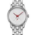 Hamilton Hamilton Jazzmaster Thinline Special Edition H38421110  H38421110 кварцевые мужские часы белый циферблат, браслет нержавеющая сталь — вид спереди