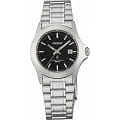 Orient Orient SZ3G001B (FSZ3G001B)  FSZ3G001B кварцевые женские часы черный циферблат, браслет  — вид спереди