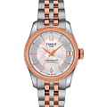 Tissot Tissot Ballade Powermatic 80 COSC Lady T108.208.22.117.01 Ballade T1082082211701 механические женские часы перламутровый циферблат, браслет сталь c pvd покрытием — вид спереди