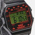 Timex Timex T80 Space Invaders TW2V30200 кварцевые мужские часы часы крупный план  циферблата