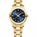 Atlantic Atlantic Seapair Ladies 20335.45.57  20335.45.57 кварцевые женские часы синий циферблат, браслет нержавеющая сталь с pvd-покрытием — вид спереди
