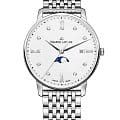 Maurice Lacroix Maurice Lacroix Eliros Moonphase EL1096-SS002-150-1  EL1096-SS002-150-1 кварцевые женские часы белый циферблат, браслет нержавеющая сталь — вид спереди