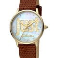 Just Cavalli Just Cavalli Logo JC1L116L0025  JC1L116L0025 кварцевые женские часы  циферблат, браслет кожаный — вид спереди