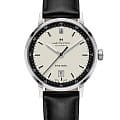 Hamilton Hamilton American Classic Intra-Matic Auto H38425720  H38425720 механические мужские часы  циферблат, браслет кожаный — вид спереди