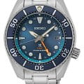 Seiko Seiko Prospex Sea SFK001J1 Sea SFK001J1 кварцевые мужские часы синий циферблат, браслет нержавеющая сталь — вид спереди
