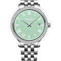 Raymond Weil Raymond Weil Toccata 5385-STS-00520  5385-STS-00520 кварцевые женские часы зеленый циферблат, браслет нержавеющая сталь — вид спереди