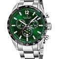 Candino Candino Gents Sport C4757/C  C4757/C кварцевые мужские часы зеленый циферблат, браслет нержавеющая сталь — вид спереди