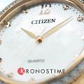 Citizen Citizen Elegance EL3108-53D кварцевые женские часы часы крупный план перламутровый циферблата