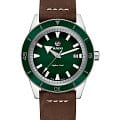 Rado Rado Captain Cook Automatic R32505315 Automatic R32505315 механические мужские часы зеленый циферблат, браслет кожаный — вид спереди