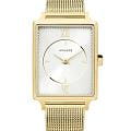 Amalys Amalys Hepburn AMW-031  AMW-031 кварцевые женские часы белый циферблат, браслет нержавеющая сталь с pvd-покрытием — вид спереди