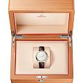 Omega Omega De Ville Prestige 434.23.41.21.02.001, de ville швейцария мужские часы на браслете кожаный боковой вид