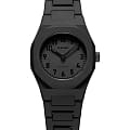D1 Milano D1 Milano Nanochrome NCBJ04  NCBJ04 кварцевые мужские часы черный циферблат, браслет пластик — вид спереди