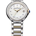 Maurice Lacroix Maurice Lacroix FIABA Date FA1004-PVP23-170-1  FA1004-PVP23-170-1 кварцевые женские часы перламутровый циферблат, браслет сталь c pvd покрытием — вид спереди