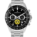 Jacques Lemans Jacques Lemans Borussia Dortmund BVB-06  BVB-06 кварцевые мужские часы черный циферблат, браслет нержавеющая сталь — вид спереди