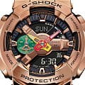 Casio Casio G-Shock GM-110RH-1A лимитированной серии - задняя крышка сталь пластик корпуса, япония часы