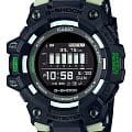 Casio Casio G-Shock GBD-100LM-1DR (GBD-100LM-1) G-SQUAD GBD-100LM-1 электронные мужские часы черный циферблат, браслет пластик — вид спереди