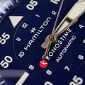 Hamilton Hamilton Khaki Aviation Pilot Auto H76305140 мужские часы синий циферблат на запястье