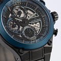 Jacques Lemans Jacques Lemans Sport 1-2150G,  австрия мужские часы на браслете нержавеющая сталь с pvd-покрытием боковой вид