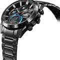 Casio Casio Edifice EQS-940DC-1BVUDF (EQS-940DC-1B), edifice япония мужские часы на браслете сталь с ip покрытием боковой вид