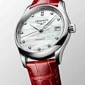 Longines Longines Master Collection L2.357.4.87.2, master collection швейцария женские часы на браслете кожаный боковой вид