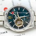 Orient Orient Star RE-AT0002E механические мужские часы часы крупный план зеленый циферблата
