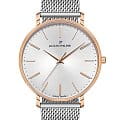 Jacques Philippe Jacques Philippe Base JPQGS077226RG  JPQGS077226RG кварцевые мужские часы серебристый циферблат, браслет нержавеющая сталь — вид спереди