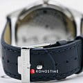 Jacques Lemans Jacques Lemans 1-2002F кварцевые мужские часы часы крупный план синий циферблата