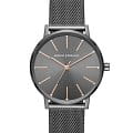 Armani Exchange Armani Exchange AX5574  AX5574 кварцевые женские часы антрацитовый циферблат, браслет нержавеющая сталь — вид спереди