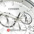 Citizen Citizen Chronograph AN8200-50A кварцевые мужские часы часы крупный план серебристый циферблата