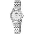Orient Orient SZ43003W (SSZ43003W)  SSZ43003W кварцевые женские часы белый циферблат, браслет  — вид спереди