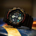 Casio Casio G-Shock GA-140-1A4DR (GA-140-1A4) - наручные мужские часы наручные часы в перспективе черный циферблат