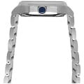 Earnshaw Earnshaw Coussin ES-8284-33,  англия мужские часы на браслете нержавеющая сталь боковой вид